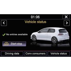 ESX VN810 Golf 7 DAB+Navigationsenhed