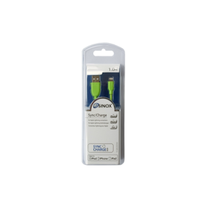 Sinox USB til Lightning 1m grn 