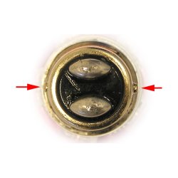 LED P21/5W / BAY15D 6000k