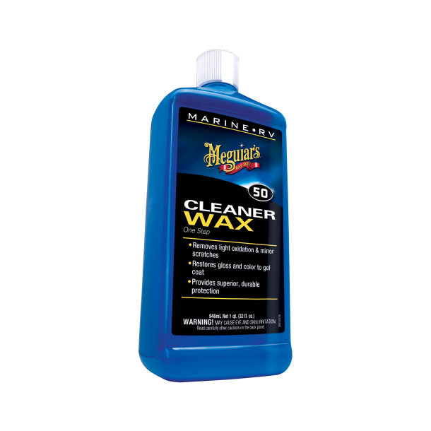 Meguiars Marine One Step Boat/RV Cleaner Wax Liquid