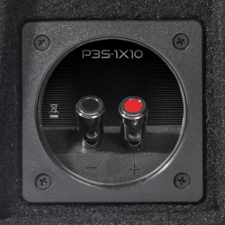 Rockford Fosgate P3S-1X10 Punch Single P3 10" Shallow Loaded Enclosure