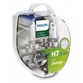 Philips h7 ecovision (longlife) - 2-pak