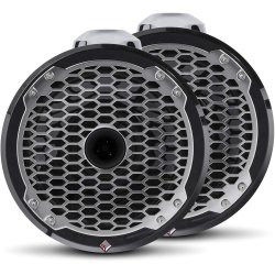 Rockford Fosgate Marine PM282HW-B  Punch Marine 8" Wakeboard Tower Speaker - Horn Tweeter - Black