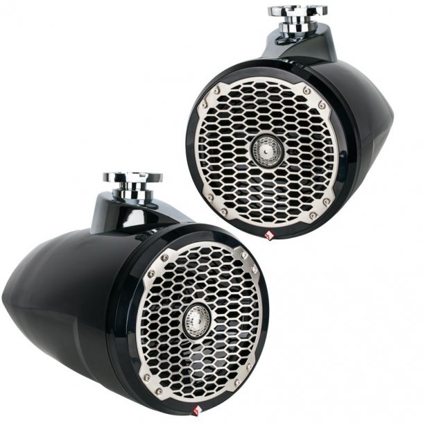 Rockford Fosgate Marine PM282W-B Punch Marine 8" Wakeboard Tower Speakers - Black