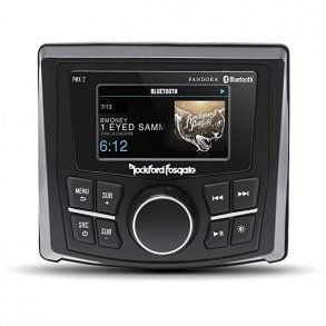 Rockford Fosgate Marine PMX-2 Punch Marine Compact AM/FM/WB Digital Media Receiver 2.7