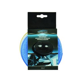 Polerpuder med hndtag (3 stk)