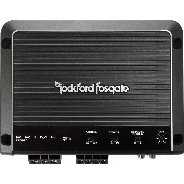 Rockford Fosgate R750-1D  Prime 750 Watt Class-D Mono Amplifier