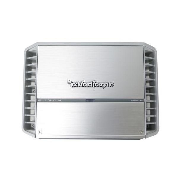 Rockford Fosgate Marine PM400X2 Punch Marine 400 Watt 2-Channel Amplifier