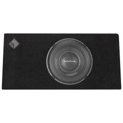 Rockford Fosgate T1S-1X10 Power Single 10 T1 Slim Sealed Loaded Enclosure