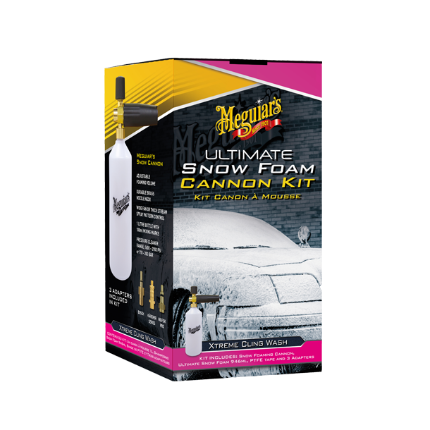Meguiars Snow Cannon Kit - inkl. ULTIMATE Snow Foam